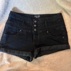 high waisted shorts